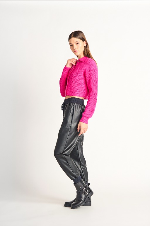 Cardigan tricot boutons