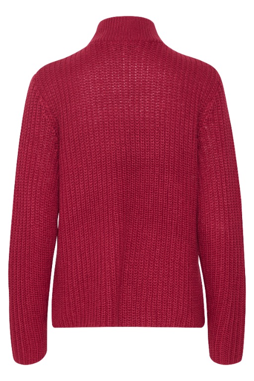 Chandail tricot col montant
