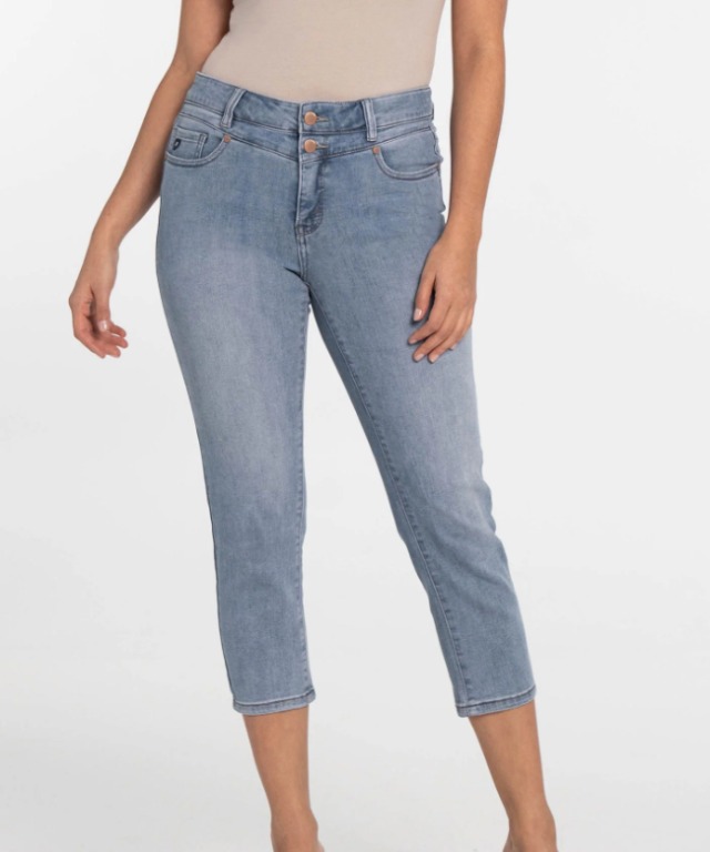 Jeans georgia taille mi-haute ajusté - 21457344 - Lois