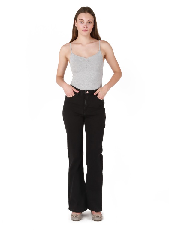 Jeans Maya taille haute flare