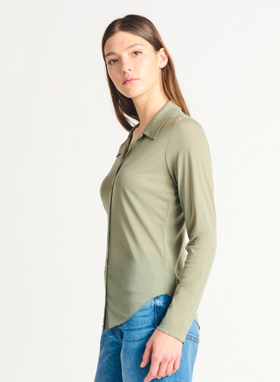 Blouse rib légère