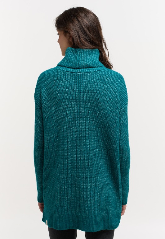 CHANDAIL TRICOT MI-LONG COL