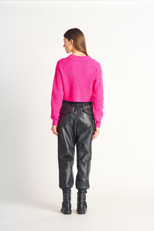 Cardigan tricot boutons