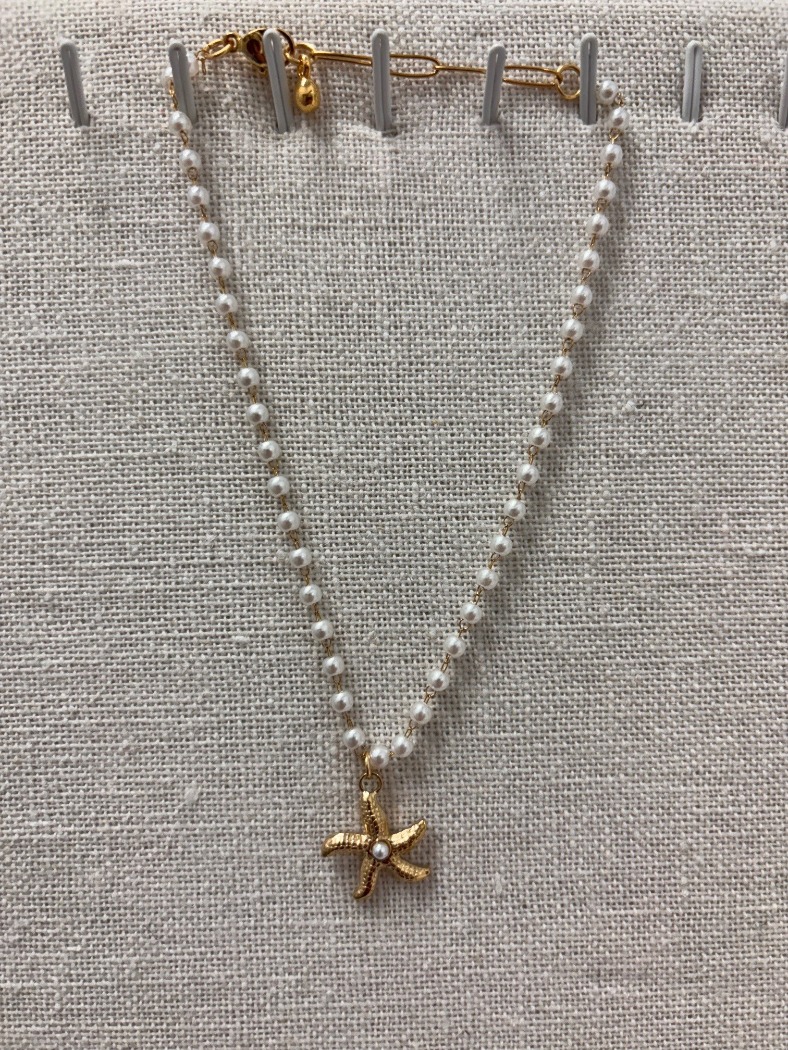 Bracelet de cheville étoile de mer - P12 - Athena Jewellery