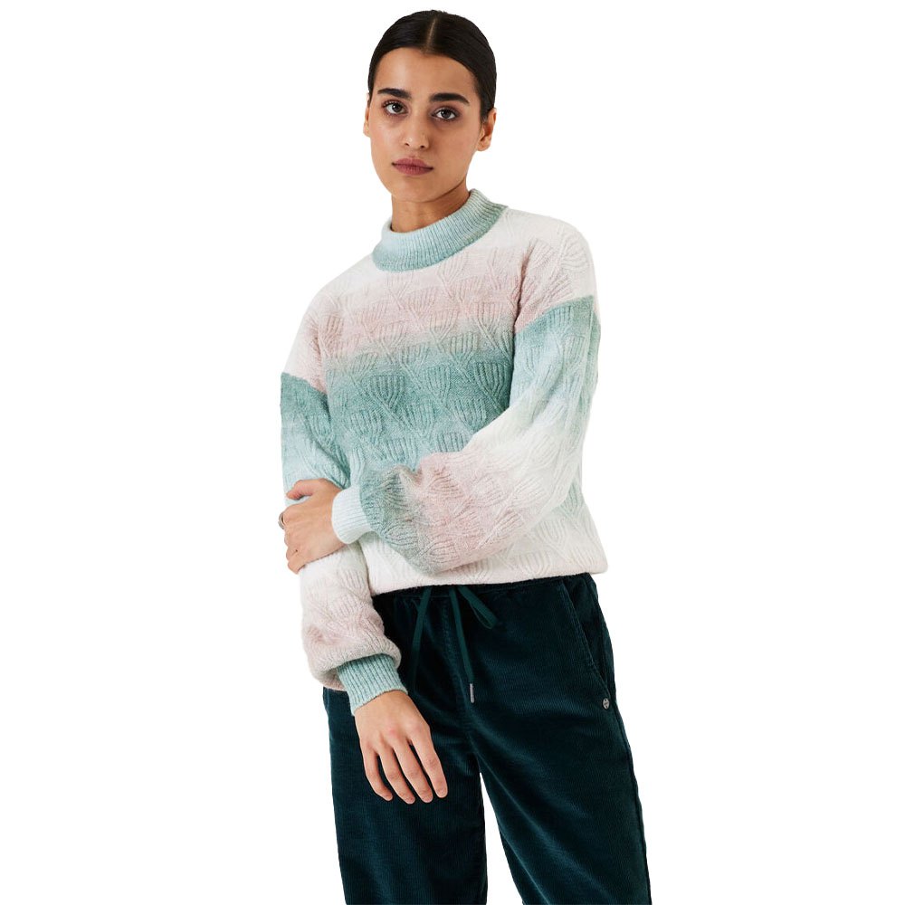 CHANDAIL TRICOT DÉGRADÉ COULEUR MOCK NEC - J30240 - Garcia