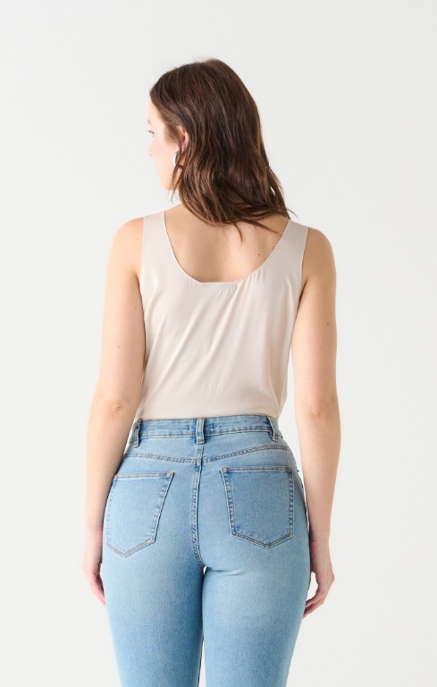 Jeans Jambe droite taille haute