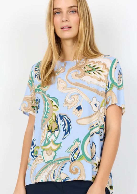 T-shirt léger imprimé - 41589 - Soya Concept