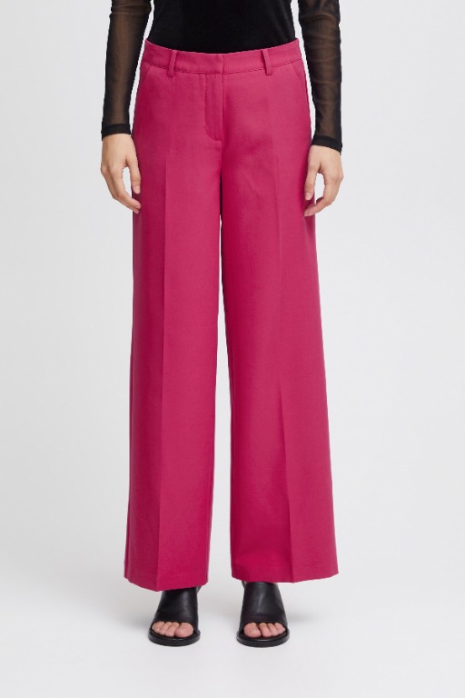 Pantalon chic jambe évasée