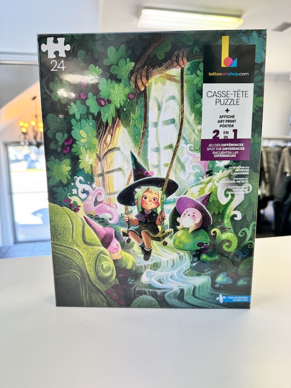 The magical stairwell puzzle - LASPZ-2410 - Lalita's art shop