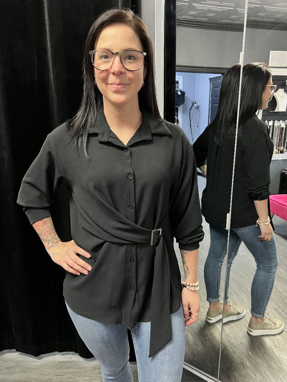 BLOUSE M.L. CHIC ATTACHE CÔTÉE