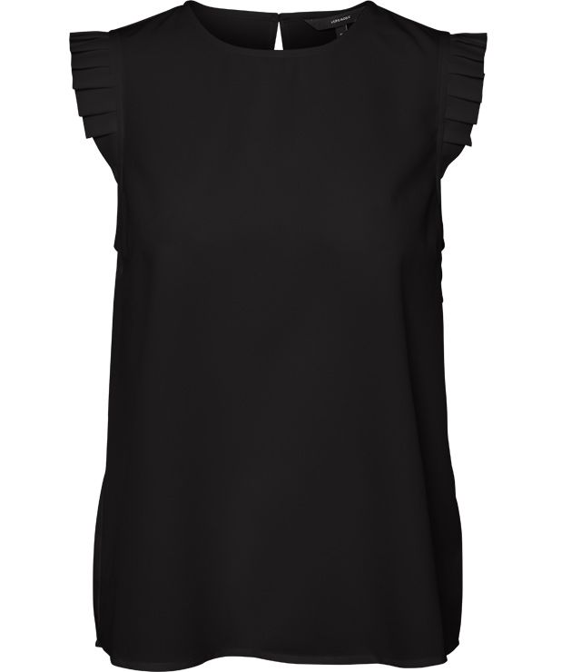 BLOUSE CAMI VOLANT ÉPAULE UNIE