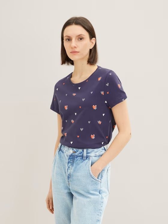 T-SHIRT COL ROND 6 DESSINS