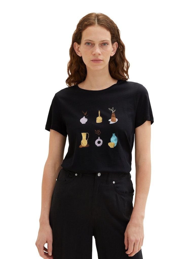 T-SHIRT COL ROND 6 DESSINS