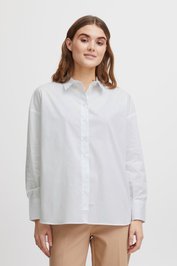 BLOUSE M.L. BOXY UNI CLASSIQUE - 20611864 - Fransa