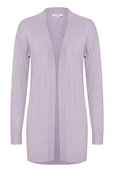 CARDIGAN OUVERT TRICOT MI-LONG