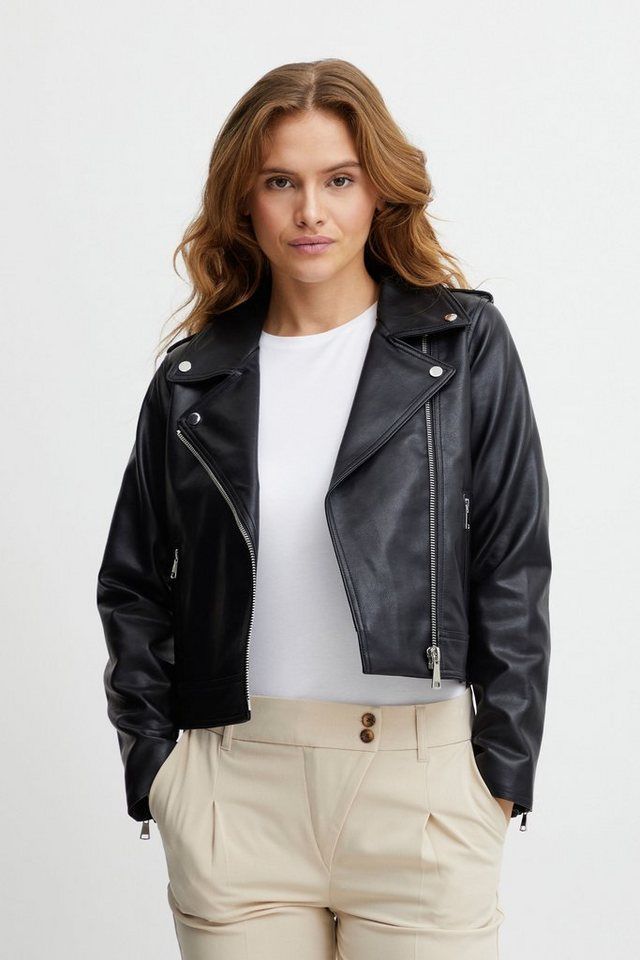 VESTON SIMILI CUIR PERFECTO