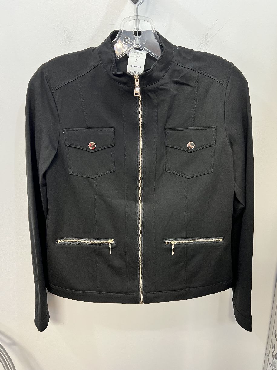 VESTON SPORT/CHIC ZIPS DORÉS DOUBLE KNIT