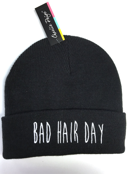 TUQUE BAD HAIR DAY UNIE