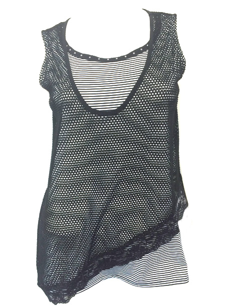 CAMISOLE FANCY LIGNE FILET & DENTELLE