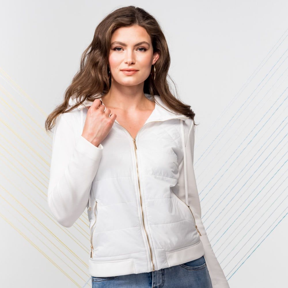 VESTON SPORT UNI ZIP LOOK MANTEAU TRANSI