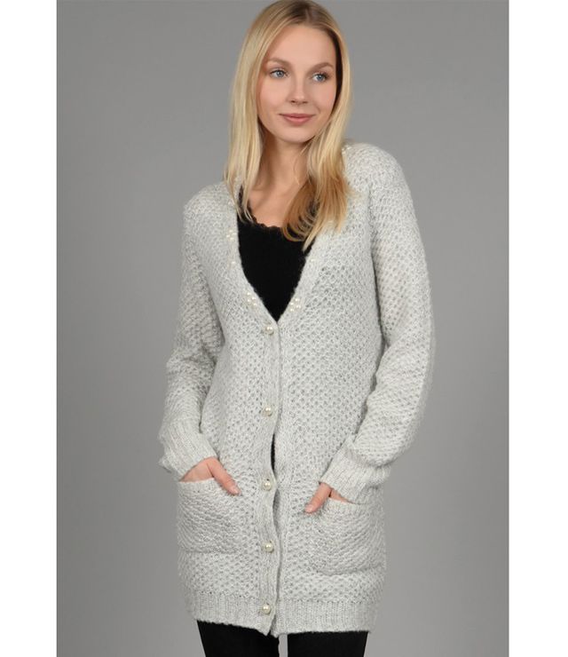 CARDIGAN TRICOT 2 PCH PERLES - LA138H18 - Molly Bracken