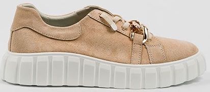 ESPADRILLE CHIC LACETS CHAINE VRAI CUIR