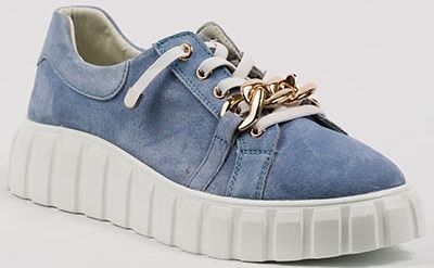 ESPADRILLE CHIC LACETS CHAINE VRAI CUIR