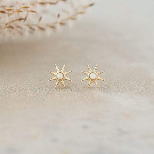 BOUCLE D'OREILLE soleil